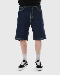 Trainers Baggy Denim Short - Indigo