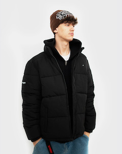Sale Skate: Huffer Track Puffer Jacket - Black