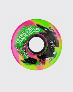 Santa Cruz: Santa Cruz Slime Balls OG Jay Howell 78A 60MM Wheels - Slime Pink/Green Swirl