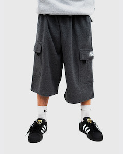 Pro Club: Pro Club Fleece Cargo Shorts - Grey