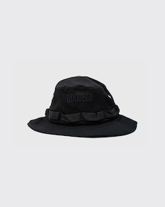 S Double: S-Double Mid-Block Boonie Hat - Black