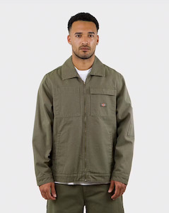 Dickies Eisenhower Utility Canvas Jacket - Dark Khaki