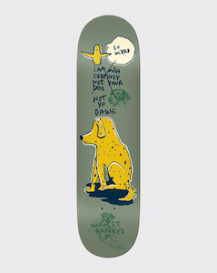 Krooked: Krooked Worrest Not Yo Dog 8.25” Deck