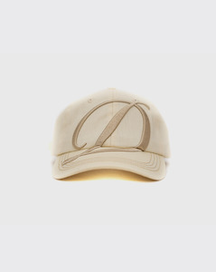 Dime Big Cursive Low Pro Hat - Cream