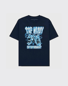 Top Heavy: Top Heavy Cry Later Shirt - Navy