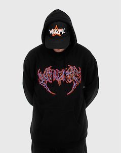 Welcome Fang Hoodie - Black