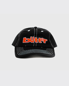 Buttergoods: Butter Goods Warped 6 Panel Hat - Black