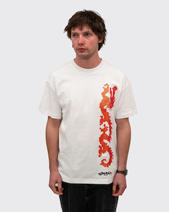 Midrange Gifts: Carpet Dragon Shirt - White