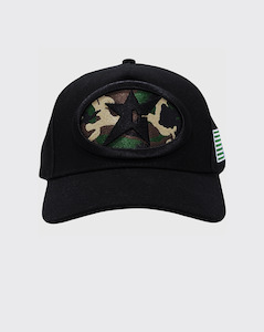 Carpet C Star Hat - Black/Camo