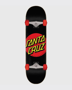 Santa Cruz Classic Dot Super Micro 7.25" Complete - Black