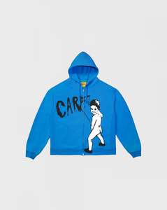 All 1: Carpet Kid Peeing Hoodie - Blue