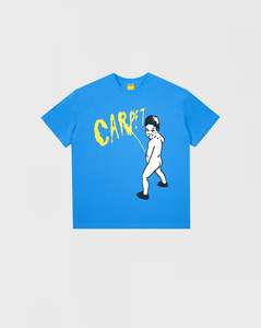 Carpet Kid Peeing Tee - Blue