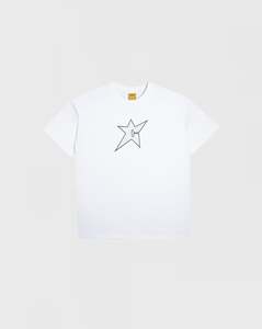 Carpet C Star Metallic Tee - White
