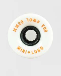 All 1: Mini Logo A.W.O.L 63mm 80A Wheels - White
