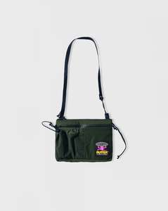 Buttergoods: Butter Goods Pace Side Bag - Green
