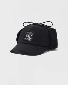 Butter Goods Terrain Ski 4 Panel Cap - Black