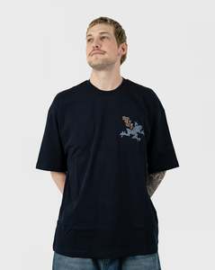 Buttergoods: Butter Goods Croaker Tee - Navy