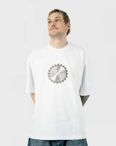 Butter Goods Saw Blade Tee - White