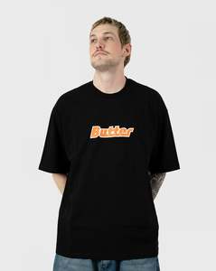 Buttergoods: Butter Goods Transit Tee - Black