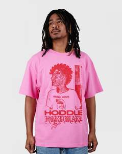 Hoddle: Hoddle Chaos Tee - Pink