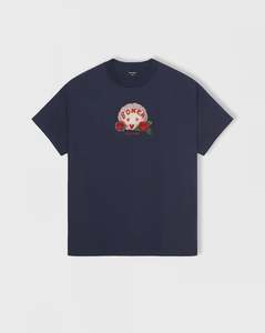 Passport Bronza Tee - Navy