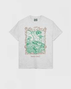 Passport Scribblegum Tee - Ash