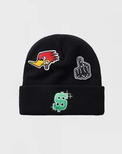 Beanie: Cash Only Service Beanie - Black