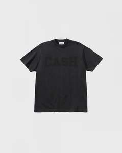 Cash Only Campus Tee - Washed Black