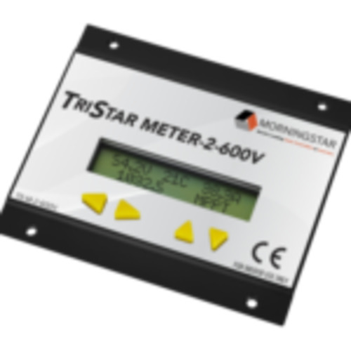 Morningstar Accessories: Morningstar Tristar Meter TS-M-2-600V Digital Display