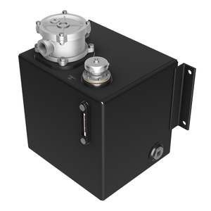 Hydraulic Tanks: 47L Steel Side Mount Tank