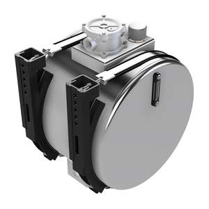 132L Alloy Side Mount Round Tank