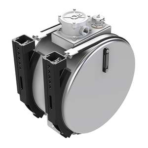 Hydraulic Tanks: 95L Alloy Side Mount Round Tank