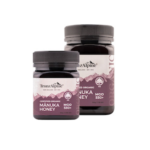 Products: Organic Mānuka Honey MG550+ - NZ South Island organic honey