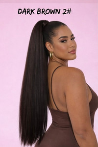 Products: 22 inch Straight Ponytail Trap Hair