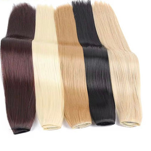Products: Straight 5 clip extension Trap Hair
