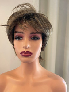 Hazelnut Brown Pixie Trap Hair