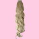 Blonde Drawstring Ponytail Trap Hair