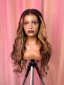 Products: Custom colour Human Wig Trap Hair