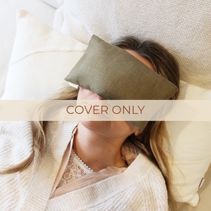 Weighted Eye Pillow - 100% Ethical and Sustainable Linen (Cover)