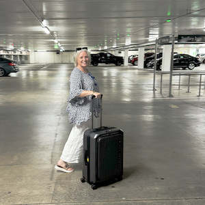 Top Opening Luggage: Delsey Securitime luggage - top opening!