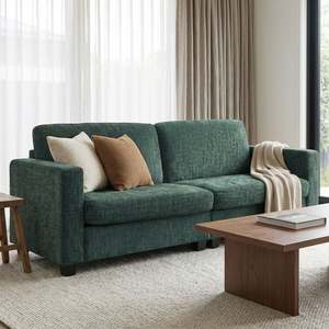 Tussock 3 Seater Sofa - Green