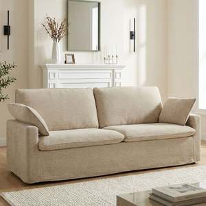 Solace 3 Seater Sofa - Taupe