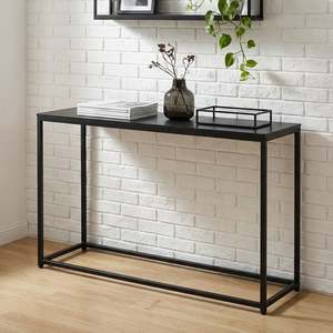 Varel Console Table - Black