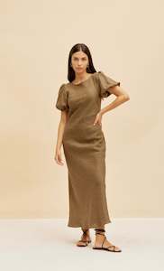 Casual: RUBY - KOS LINEN DRESS - 14