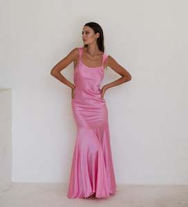 Pink: CAITLIN CRISP - GISELLE DRESS - 8