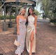 Sonya Moda - Nour Ocean Pearl Maxi Dress - 8