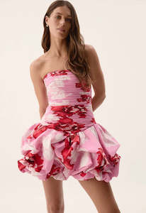 AJE - VIOLETTE BUBBLE HEM MINI - 10