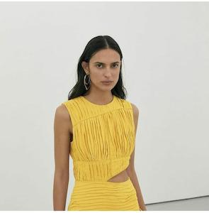 Aje: AJE - CASCADE CUT OUT DRESS - 10