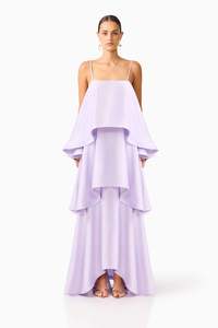 Race Wear: ELLIATT - TILLY TIERED MAXI PURPLE - S