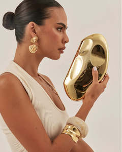 Ball Dresses: BILLINI - ELODY CLUTCH BAG - GOLD